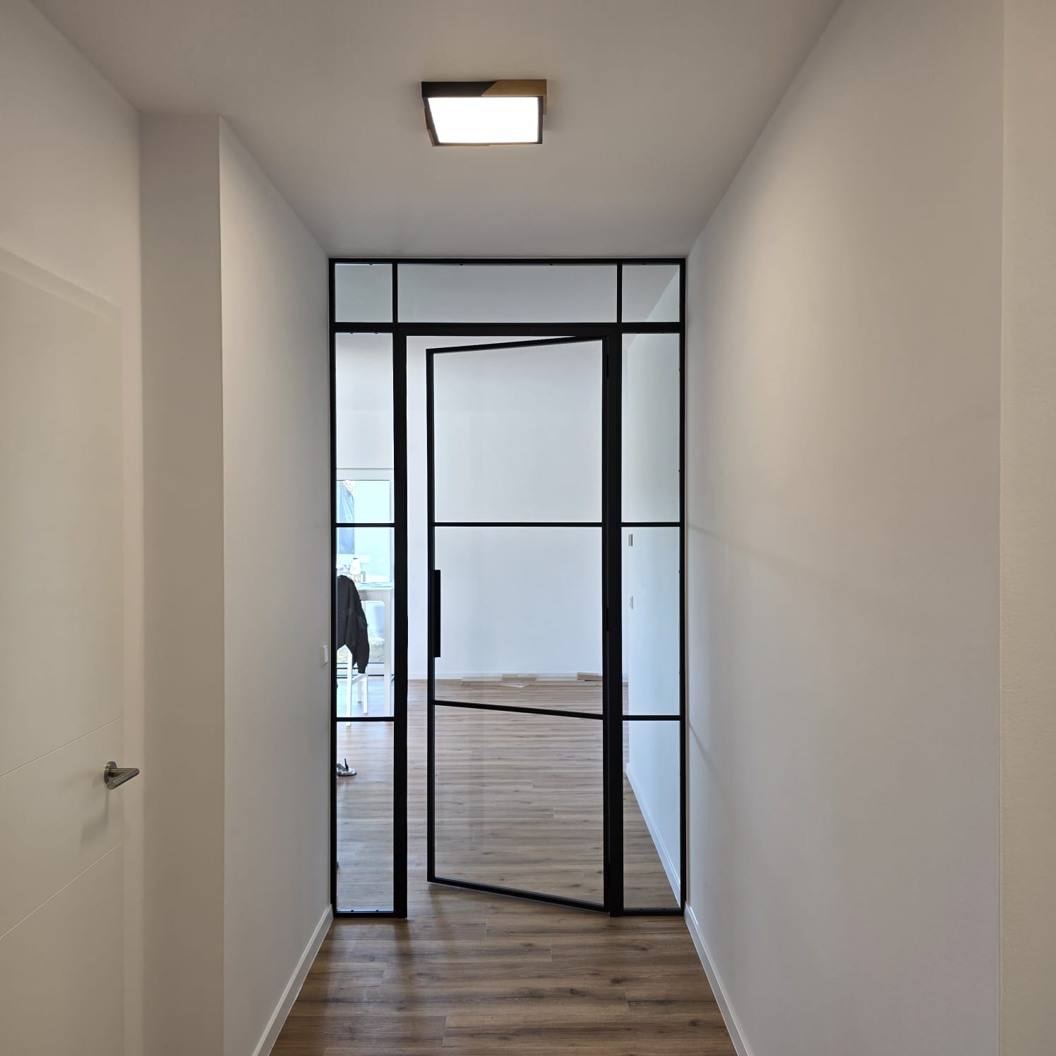 Pivot Lofttür mit Oberlicht